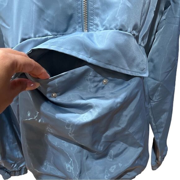 NWT Lovers + Friends Lydia Blue Quarter-Zip Pullover - Picture 4 of 8